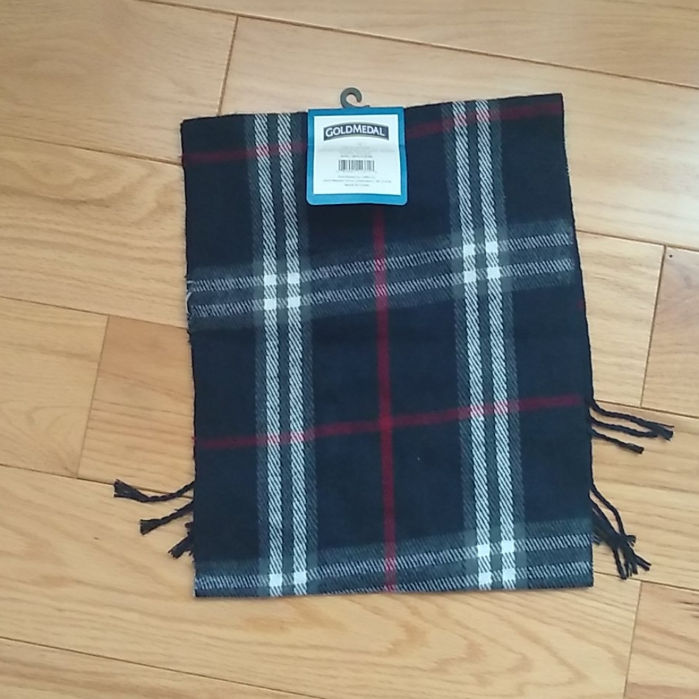 Men scarf 100% acrylic